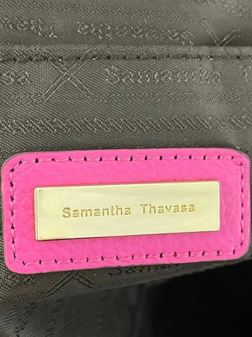 Samantha Thavasa Pink Leather Backpack